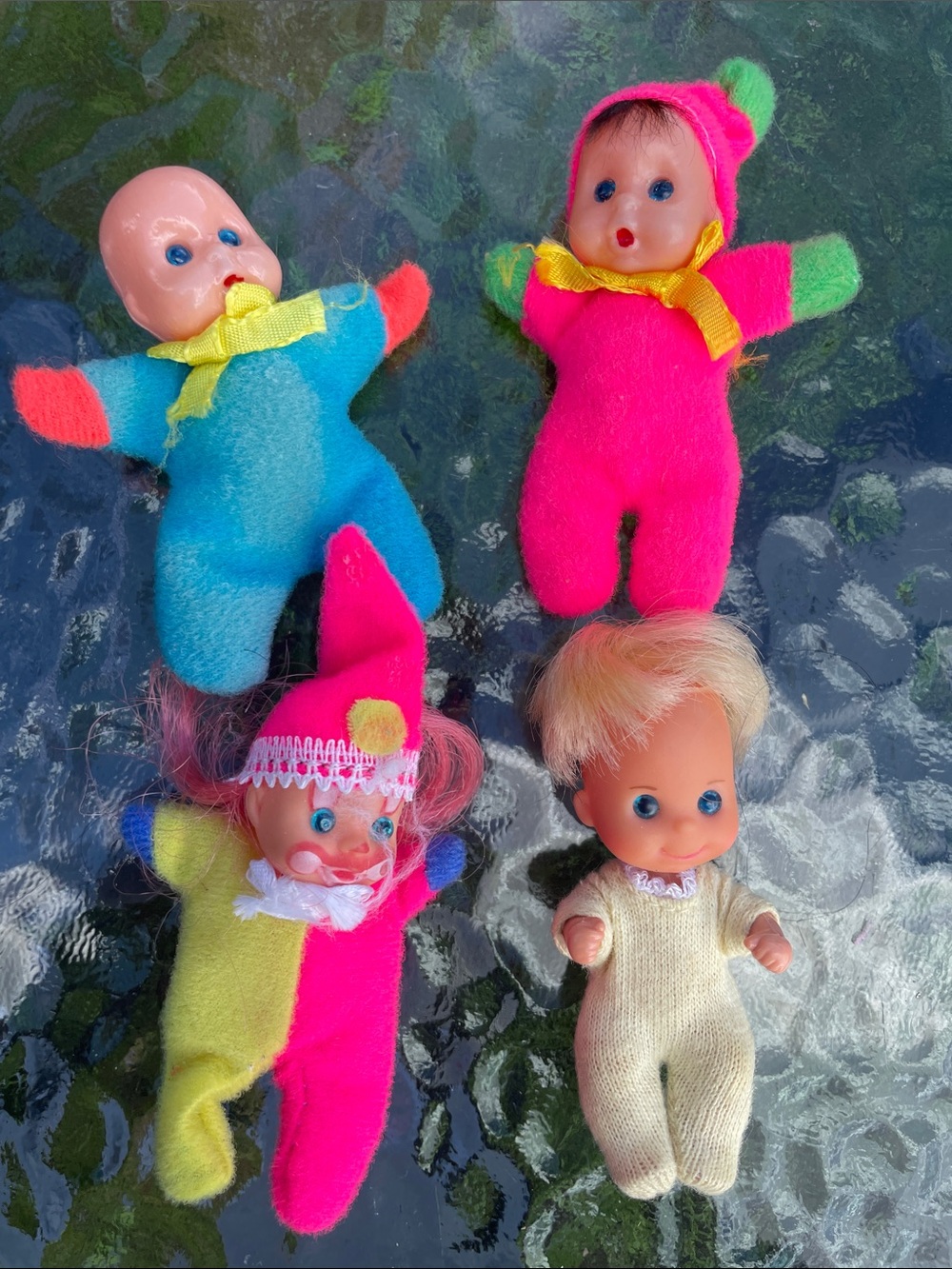 Vintage ‘70’s-80’s Plush Mini Dolls - 1 Mattel
